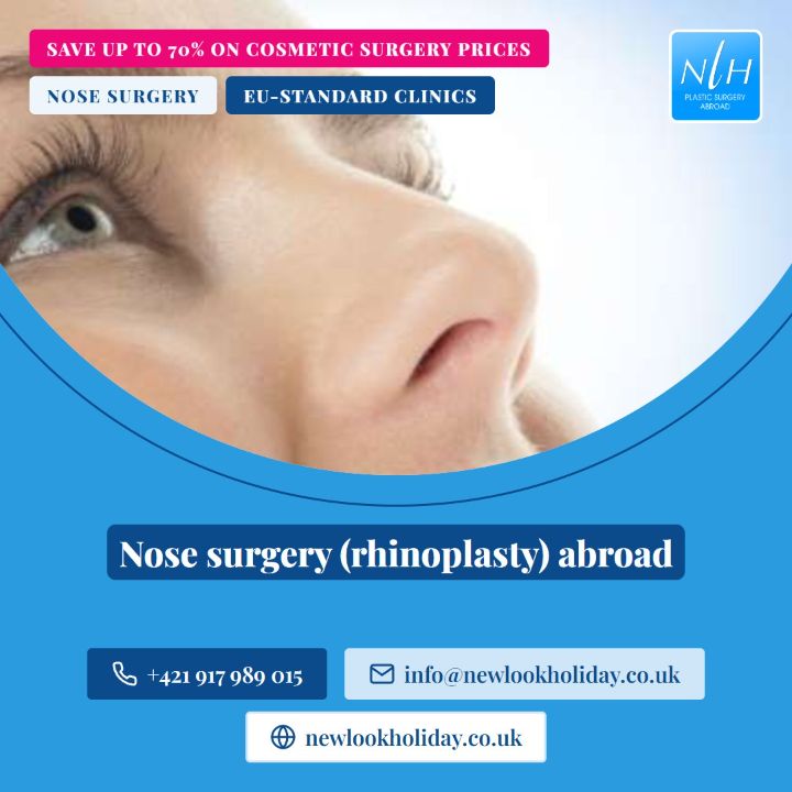 Example post: nose surgery abroad