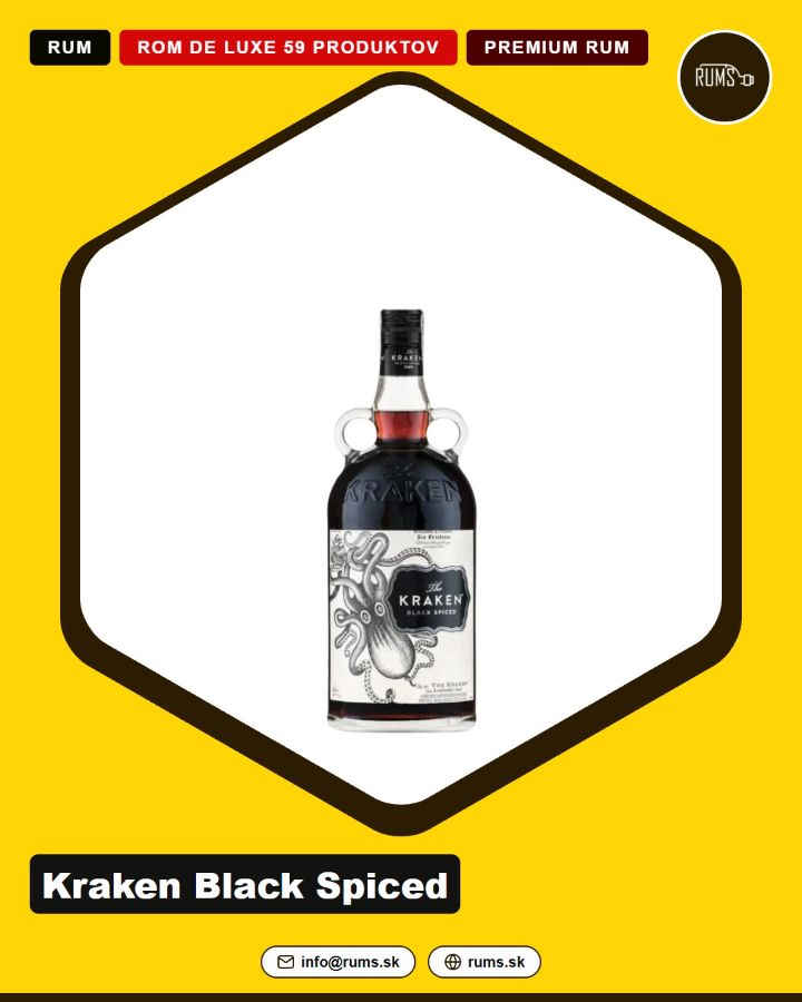 Example post: Kraken Black Spiced rum